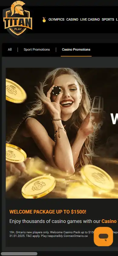 Titan Play Casino screenshot 5