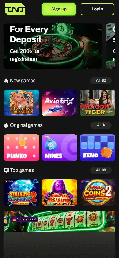 TNT.BET Casino screenshot 3