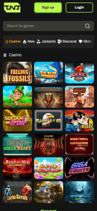 TNT.BET Casino screenshot 4