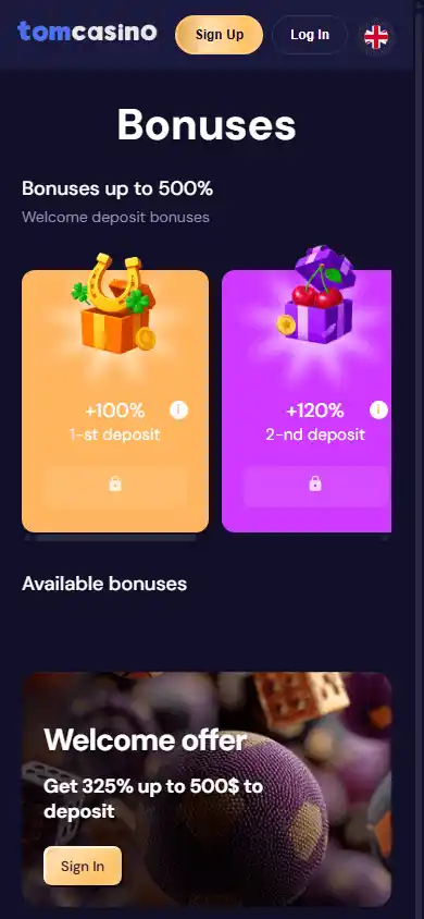 Tom Casino screenshot 6