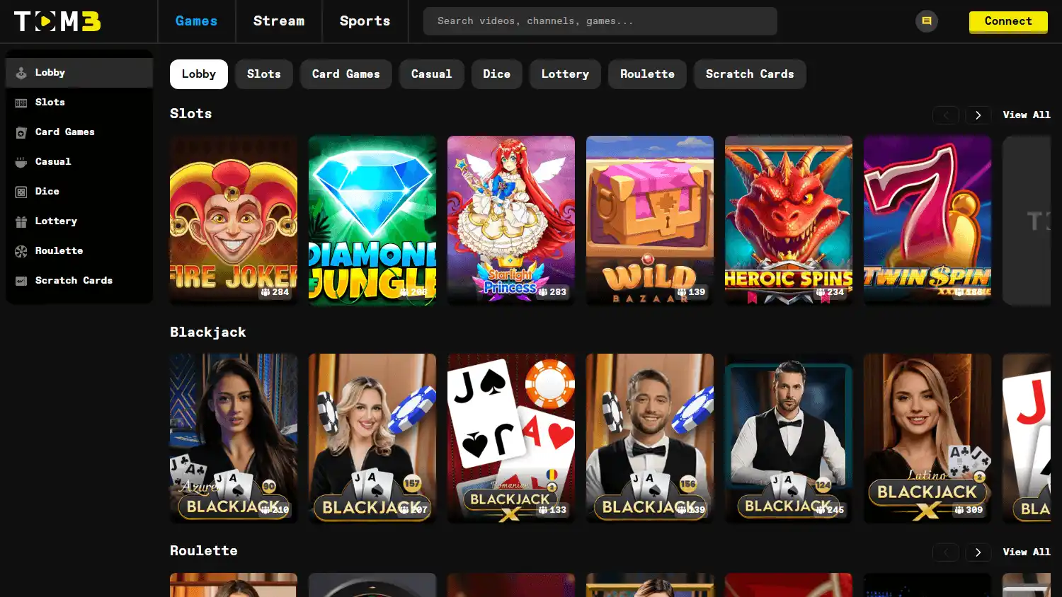 TOM3 Casino screenshot 1