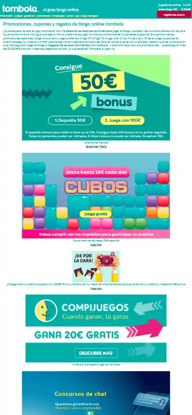 Tombola Casino screenshot 6