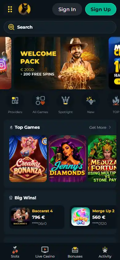 TombRiches Casino screenshot 4