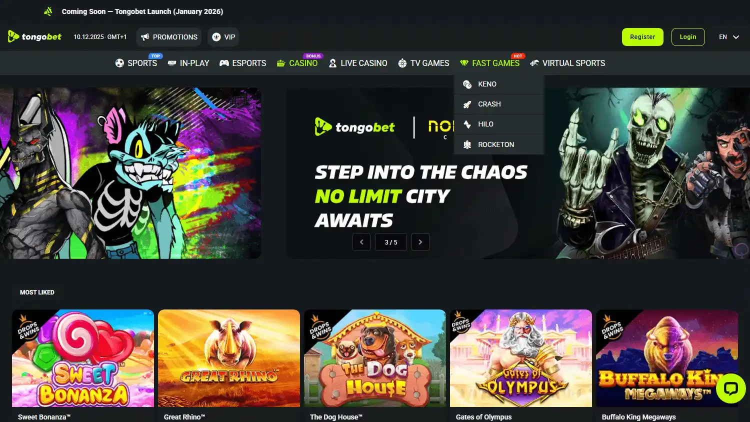 TongoBet Casino screenshot 2