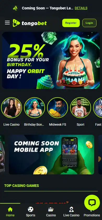 TongoBet Casino screenshot 4