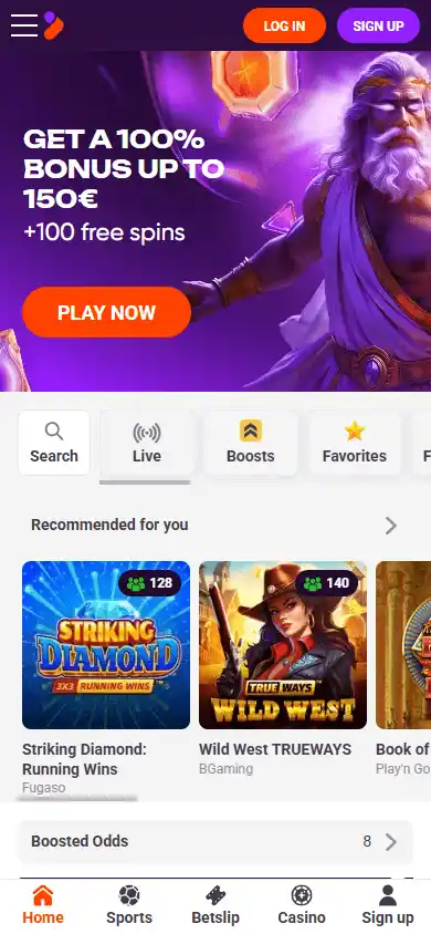 TonyBet Casino screenshot 4