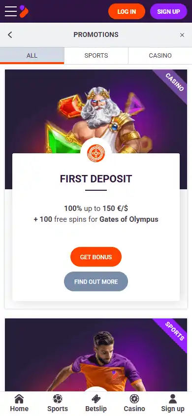 TonyBet Casino screenshot 6
