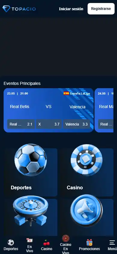 Topacio Casino screenshot 4