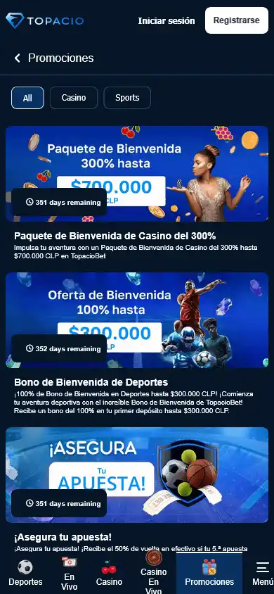 Topacio Casino screenshot 6