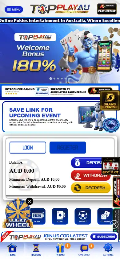 TopPlayAu Casino screenshot 3