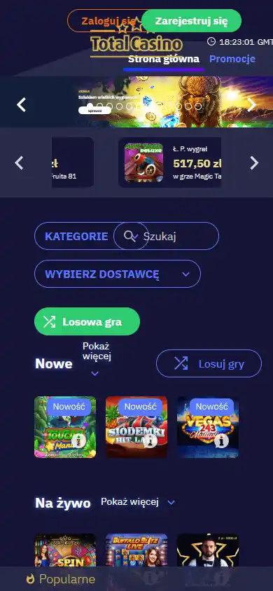 Total Casino screenshot 4