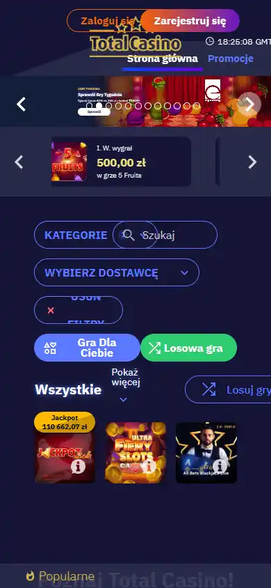 Total Casino screenshot 5