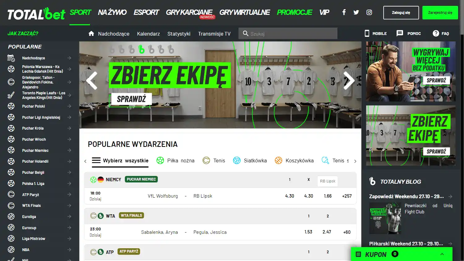 TOTALbet Casino screenshot 1