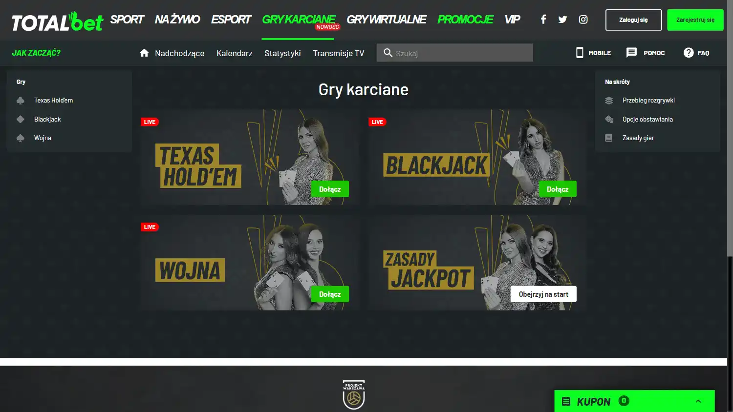 TOTALbet Casino screenshot 2