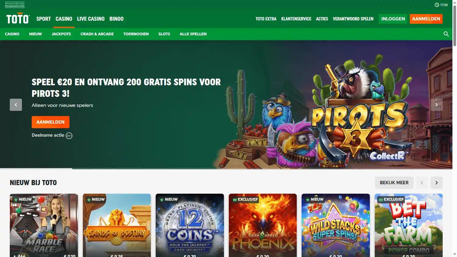 TOTO Casino screenshot 2