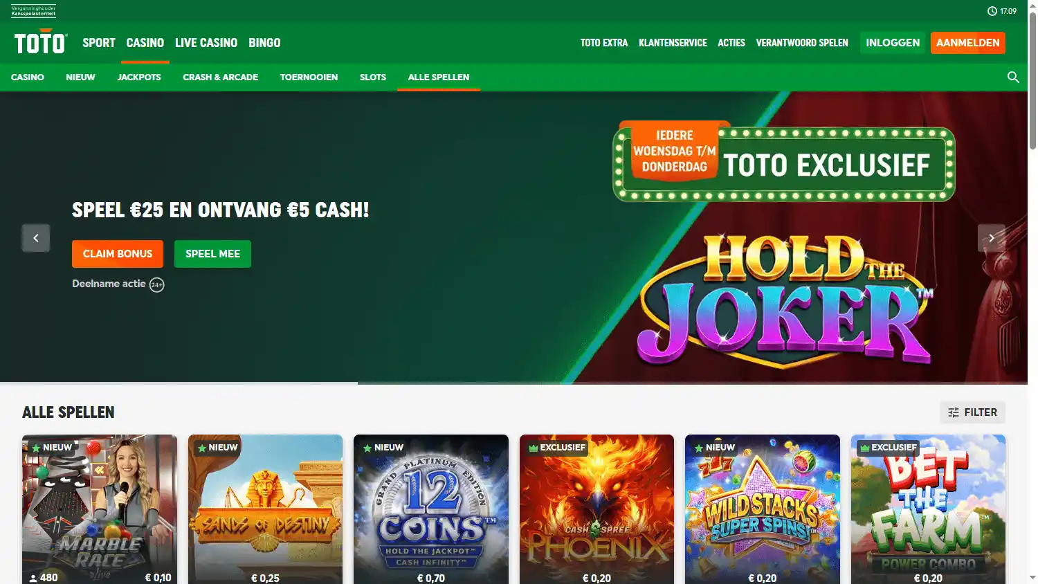 TOTO Casino screenshot 3