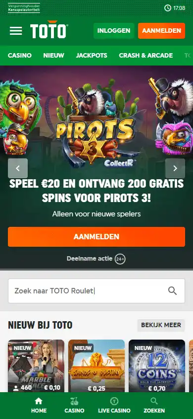 TOTO Casino screenshot 5