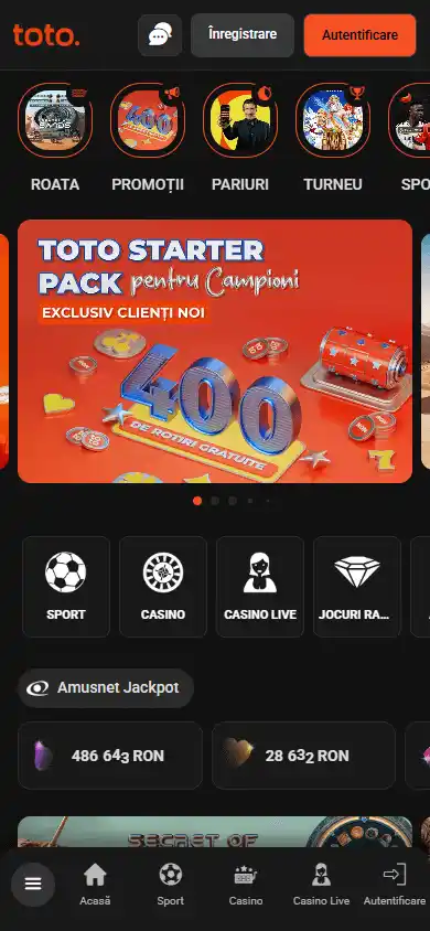 TotoGaming Casino screenshot 4