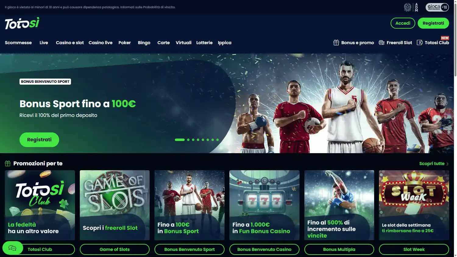 Totosi Casino screenshot 1