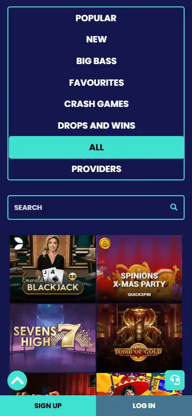 Tournaverse Casino screenshot 5