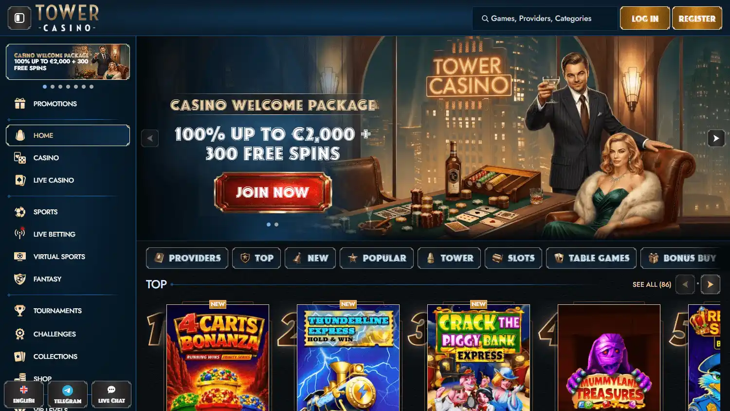 Tower Casino screenshot 1