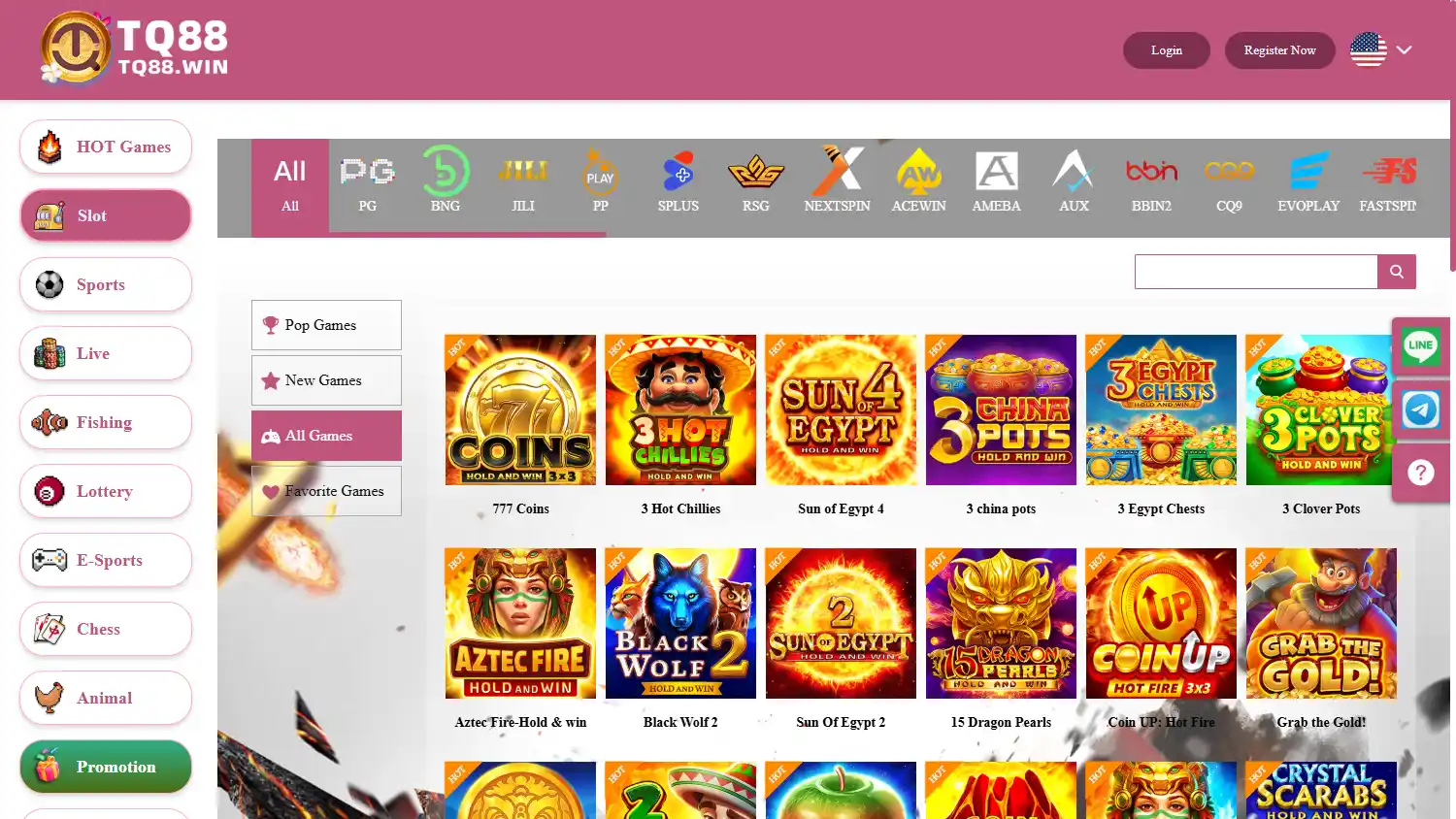 TQ88 Casino screenshot 2