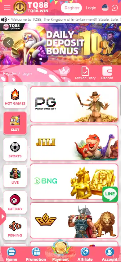 TQ88 Casino screenshot 5