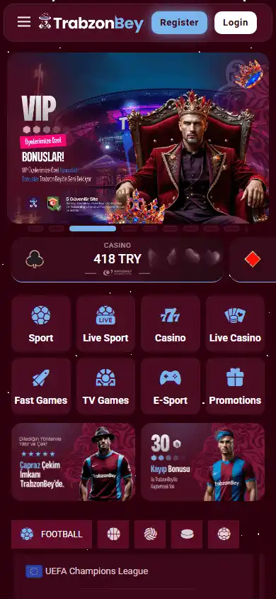 TrabzonBey Casino screenshot 4