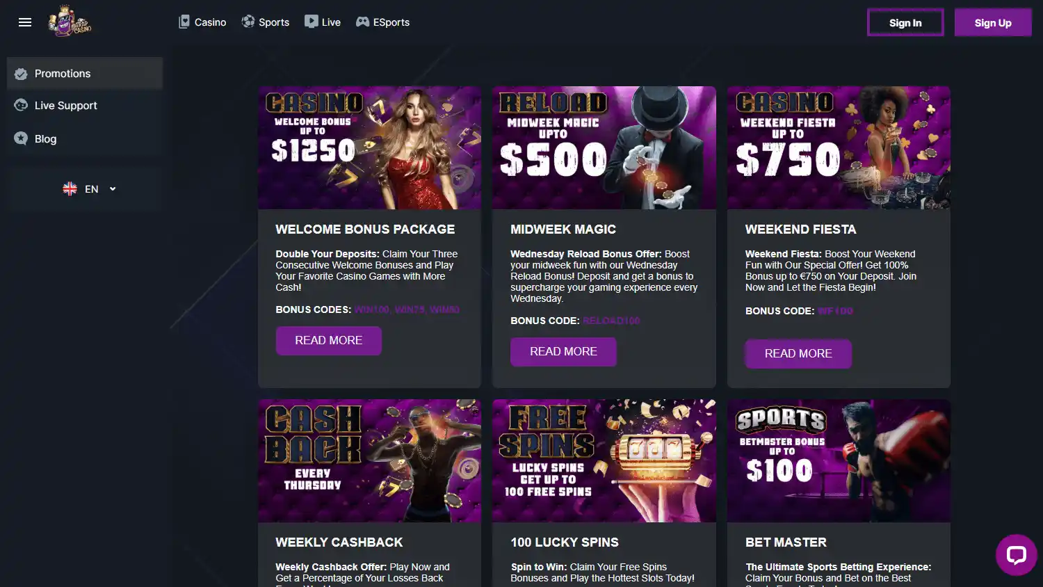 TrapCasino screenshot 3