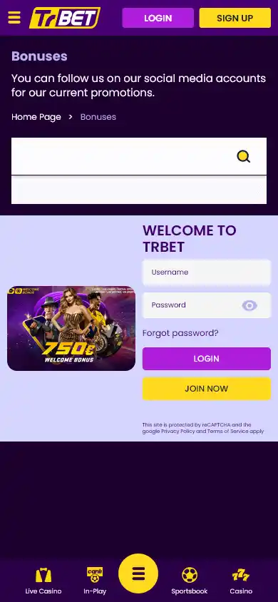 TrBet Casino screenshot 4