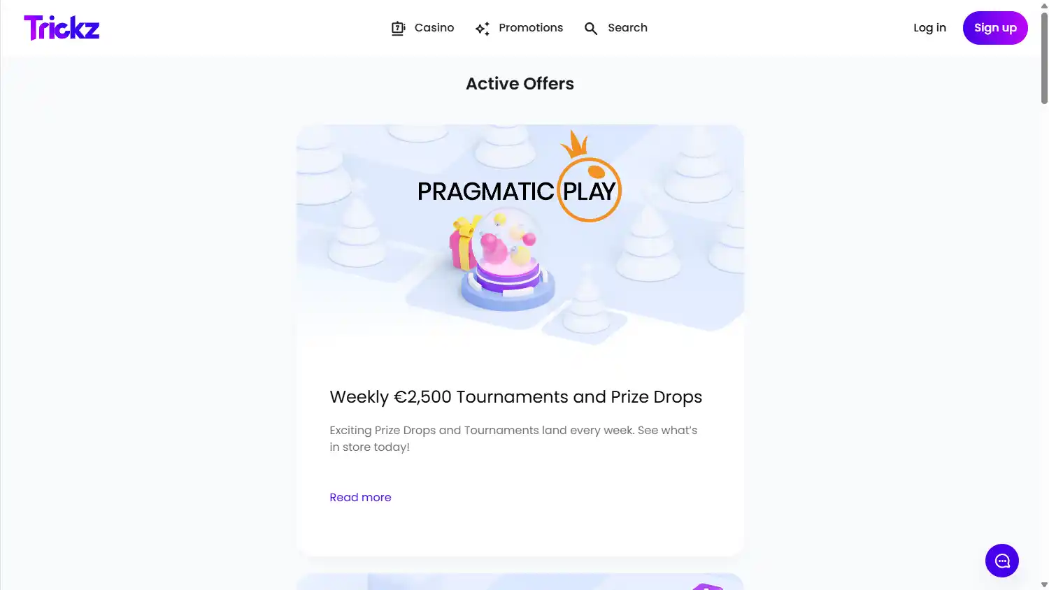 Trickz Casino screenshot 3