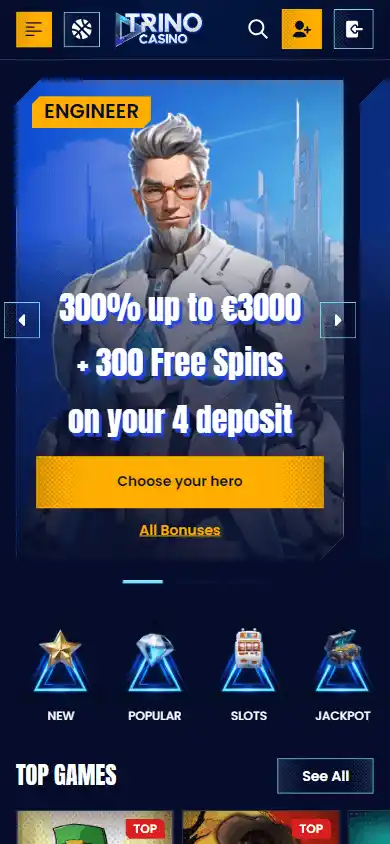 Trino Casino screenshot 4