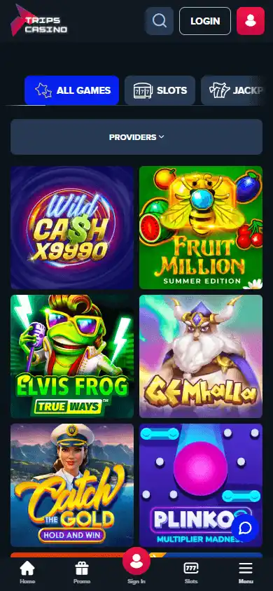 Trips Casino screenshot 4