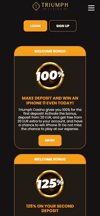 Triumph Casino screenshot 6