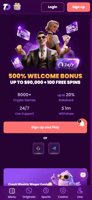 TrustDice Casino screenshot 4