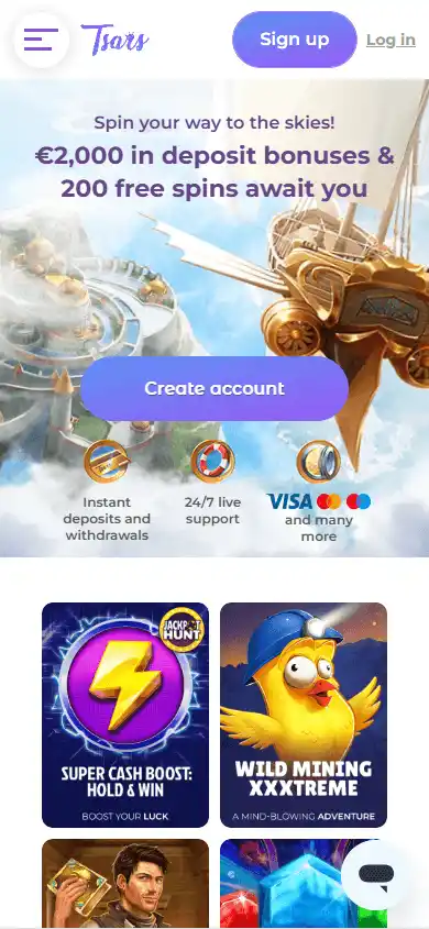 Tsars Casino screenshot 4