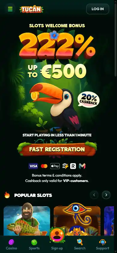 Tucan Casino screenshot 4