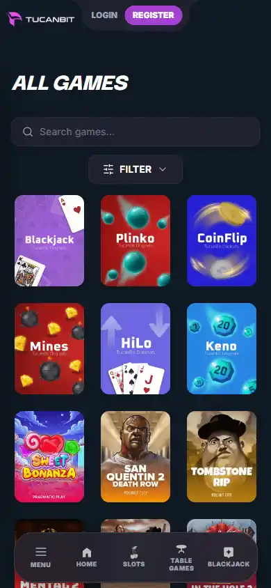 TucanBit Casino screenshot 4