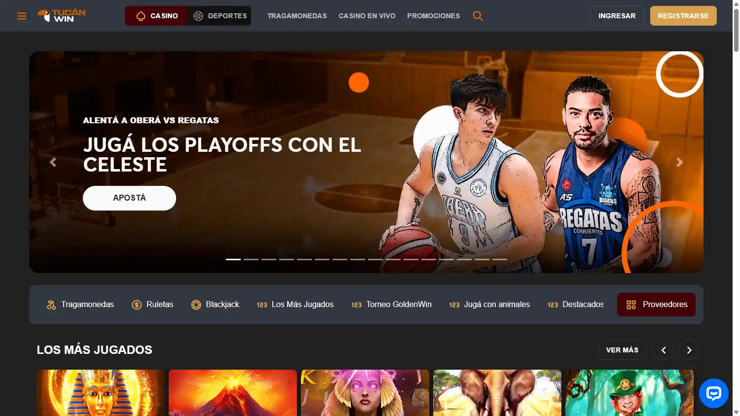 TucanWin Casino screenshot 1