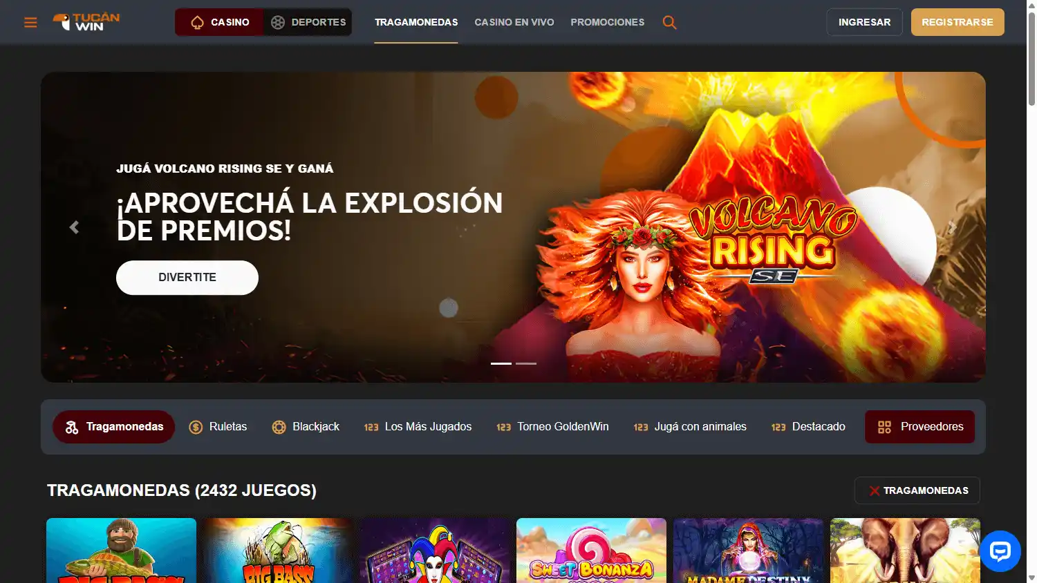 TucanWin Casino screenshot 2
