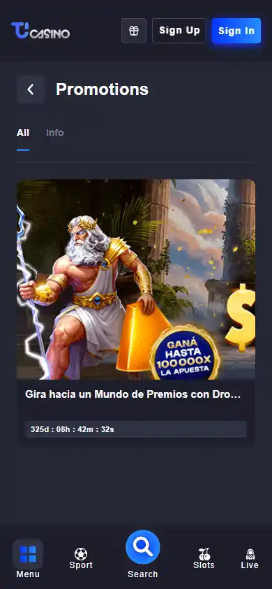 TuCasino screenshot 6