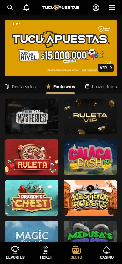 TucuApuestas Casino screenshot 5