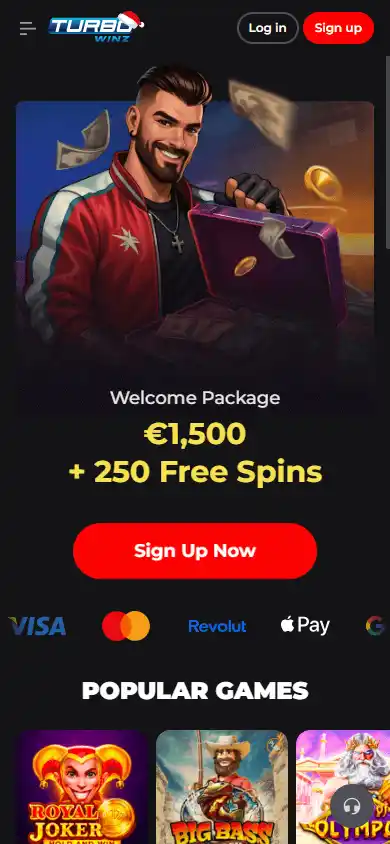 Turbowinz Casino screenshot 4