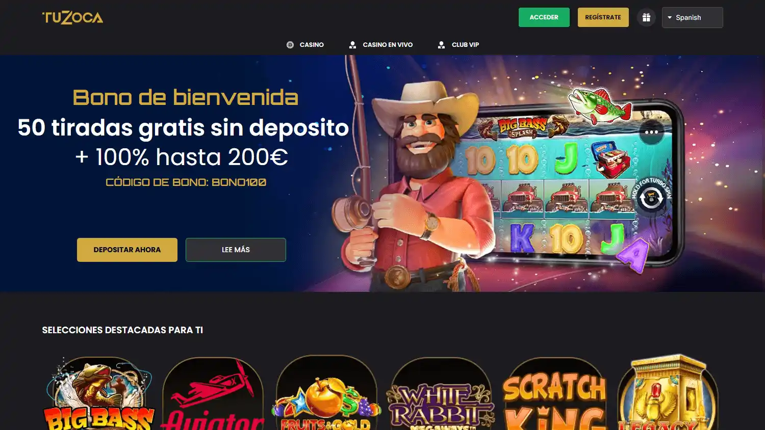 Tuzoca Casino screenshot 1