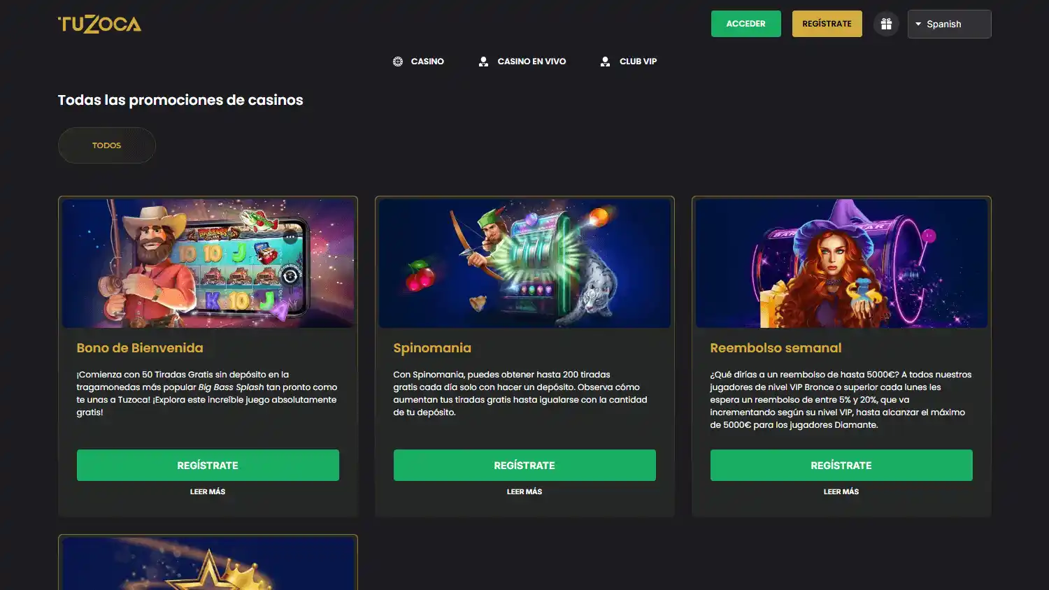 Tuzoca Casino screenshot 3