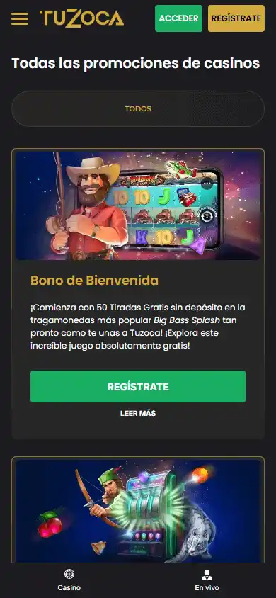 Tuzoca Casino screenshot 6