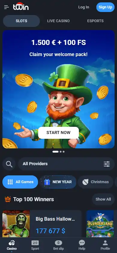 Twin Casino screenshot 3