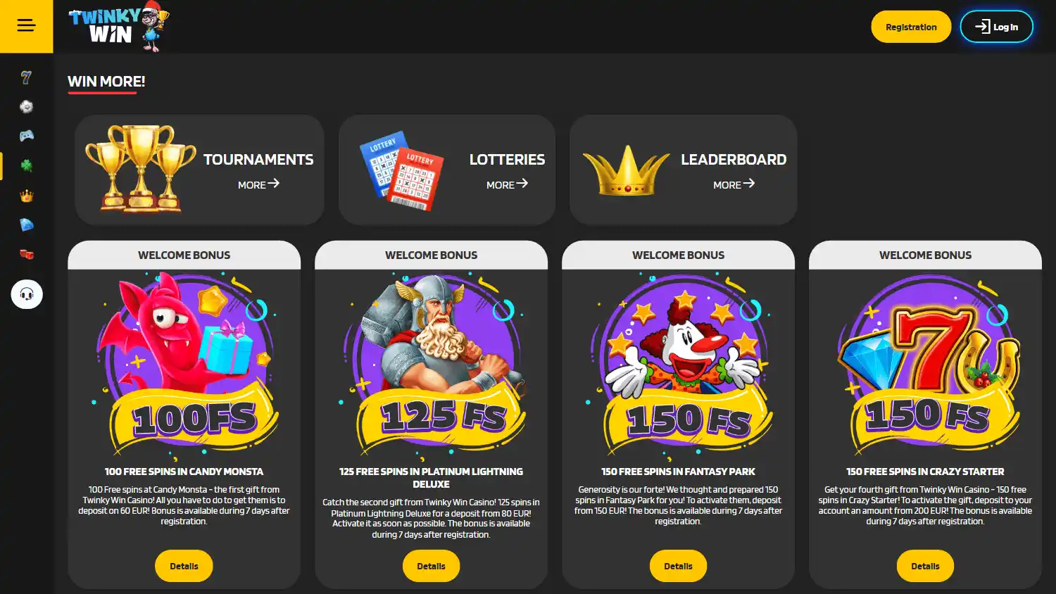 Twinky Win Casino screenshot 3
