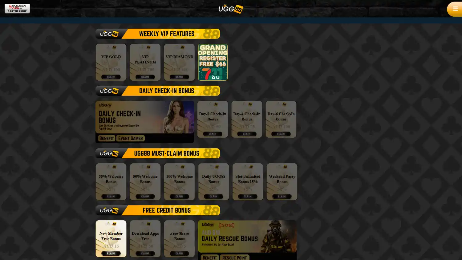 UGG88 Casino screenshot 3