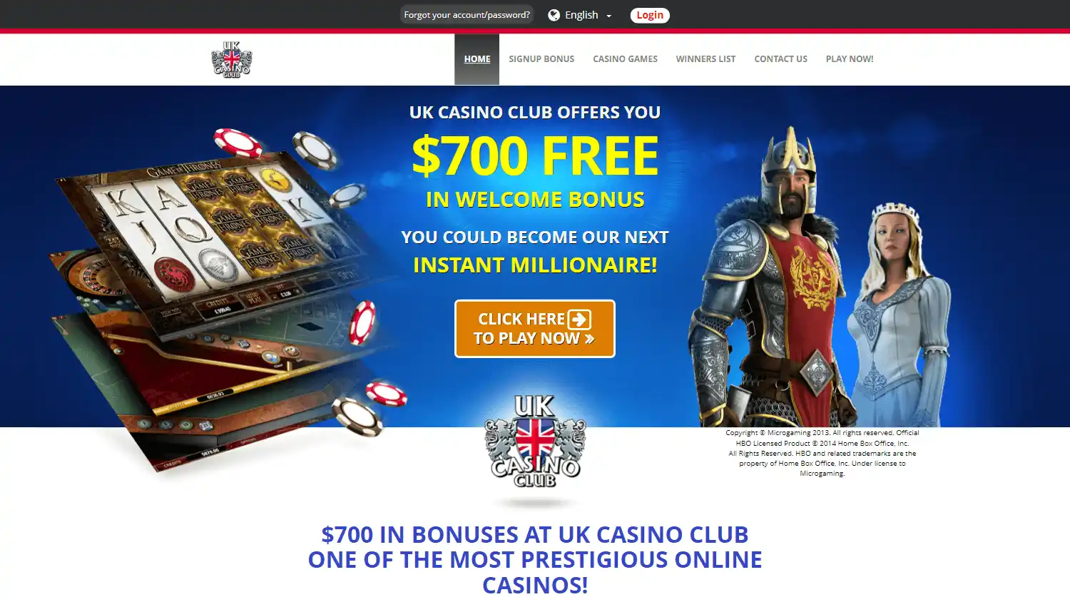 UK Casino Club UK screenshot 2